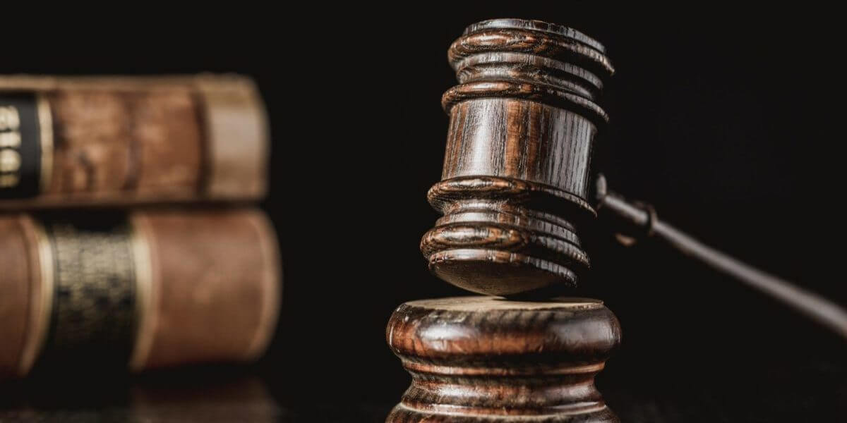 wooden judge gavel